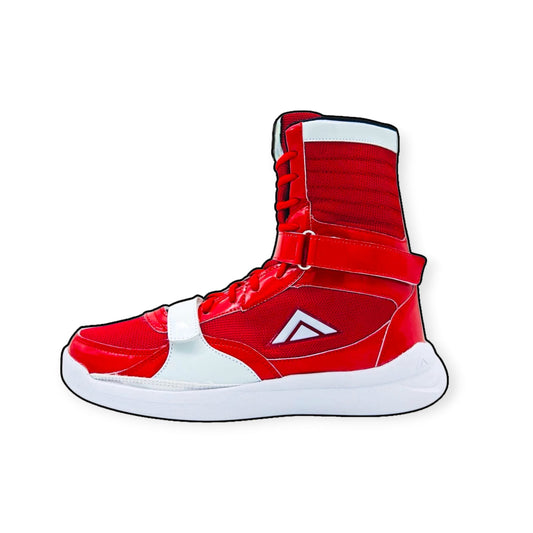 Adams Elite Boxing Boots - Hyper Red