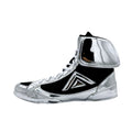 PRE ORDER Adams Flite Pro – Black & Chrome Boxing Boots [FEB 28TH 2026]